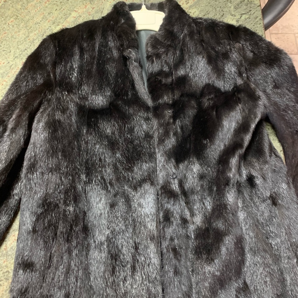 Women size large fur mink jacket